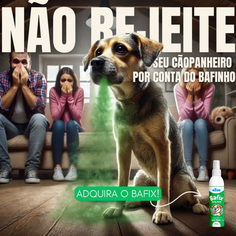 Spray Bucal Premium para Cães e Gatos – 120ml | Higiene e Hálito Fresco