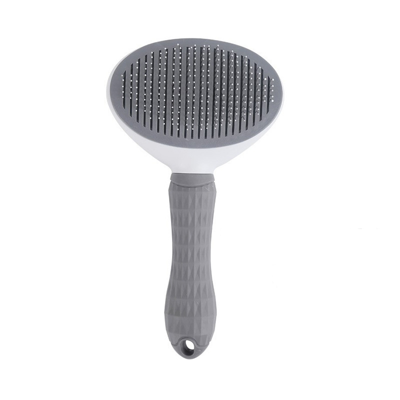 Escova Pente Pet em Plástico e Metal  Petzen™ | Remove Pelos com Conforto
