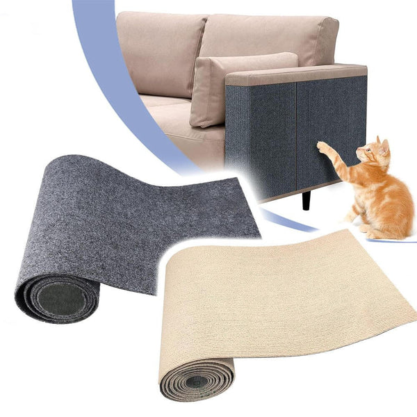 Carpete Protetor Multiuso para Gatos FurBlock™ - Use em móveis, portas e paredes!