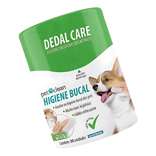 Cuidar dos dentes nunca foi tão fácil. Lenços de Limpeza Odontológica para Pets