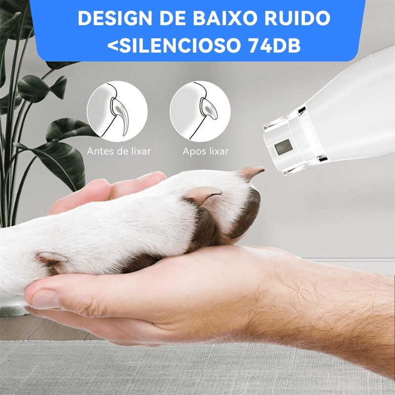Aspirador de Pelos Profissional para Pets – Kit Completo 2.5L